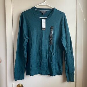 Men's Teal Sweater by Banana Republic